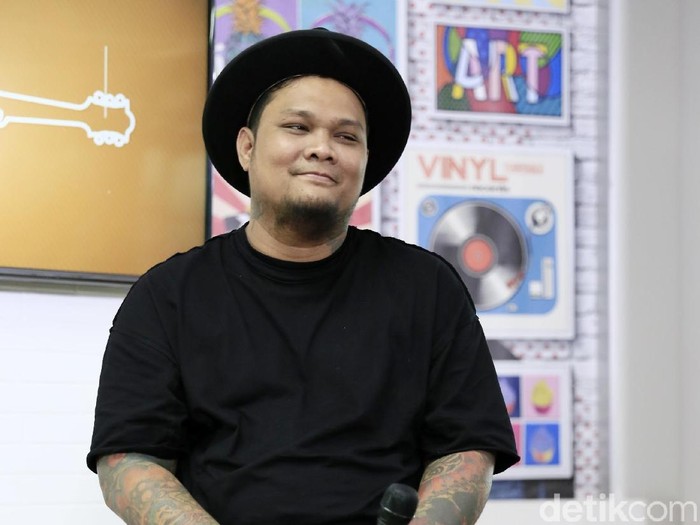 Virgoun saat berkunjung ke kantor detikcom.
