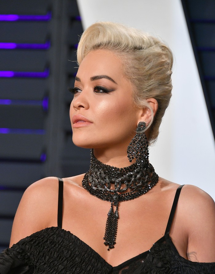 BEVERLY HILLS, CA - FEBRUARY 24:  Rita Ora attends the 2019 Vanity Fair Oscar Party hosted by Radhika Jones at Wallis Annenberg Center for the Performing Arts on February 24, 2019 in Beverly Hills, California.  (Photo by Dia Dipasupil/Getty Images)