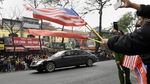 Mobil Antipeluru Setia Temani Kim Jong Un saat Bertemu Trump