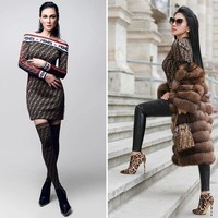 Meski punya karakter gaya yang berbeda, Syahrini dan Luna Maya menyukai produk keluaran brand fashion yang sama. Salah satunya Fendi. (Foto: Instagram)