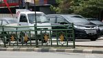 Duh! Pagar Pembatas Jalan KH Abdulah Syafei Rusak