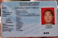 Ini Bentuk e-KTP Punya TKA China di Cianjur