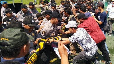 Begini Cara Polres Ciamis Tangani Kerusuhan saat Pemilu