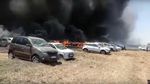 Ratusan Mobil Terbakar karena Rokok