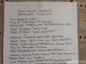 Ini Isi Lengkap Surat Ahmad Dhani untuk Menhan