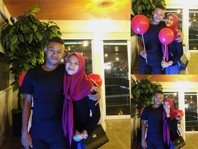 Sani Rizki menjadi salah satu pahlawan kemenangan timnas U-22 Indonesia di final Piala AFF U-22 2019. Sani mencetak gol pertama untuk Indonesia di malam final yang berlangsung di Olympic Stadium, Phnom Penh, Kamboja, Selasa (26/2/2019). Pria yang dikenal sebagai gelandang muda timnas U-22 ini memiliki kekasih cantik yang sudah lebih dari dua tahun dipacarinya. Dia adalah Ghea Aulia. Sosok Ghea tak terlalu sering dipamerkan Sani di akun media sosialnya. Foto: Dok. Instagram