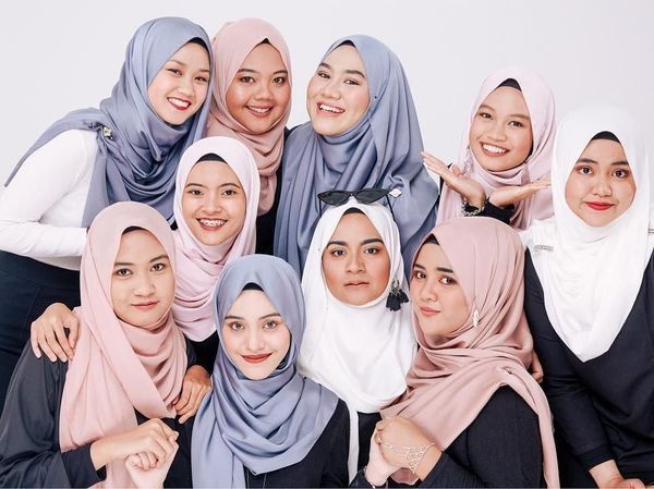 Potret Grup Acapella Berhijab yang Viral Karena Nyanyi Lagu Jenny Blackpink