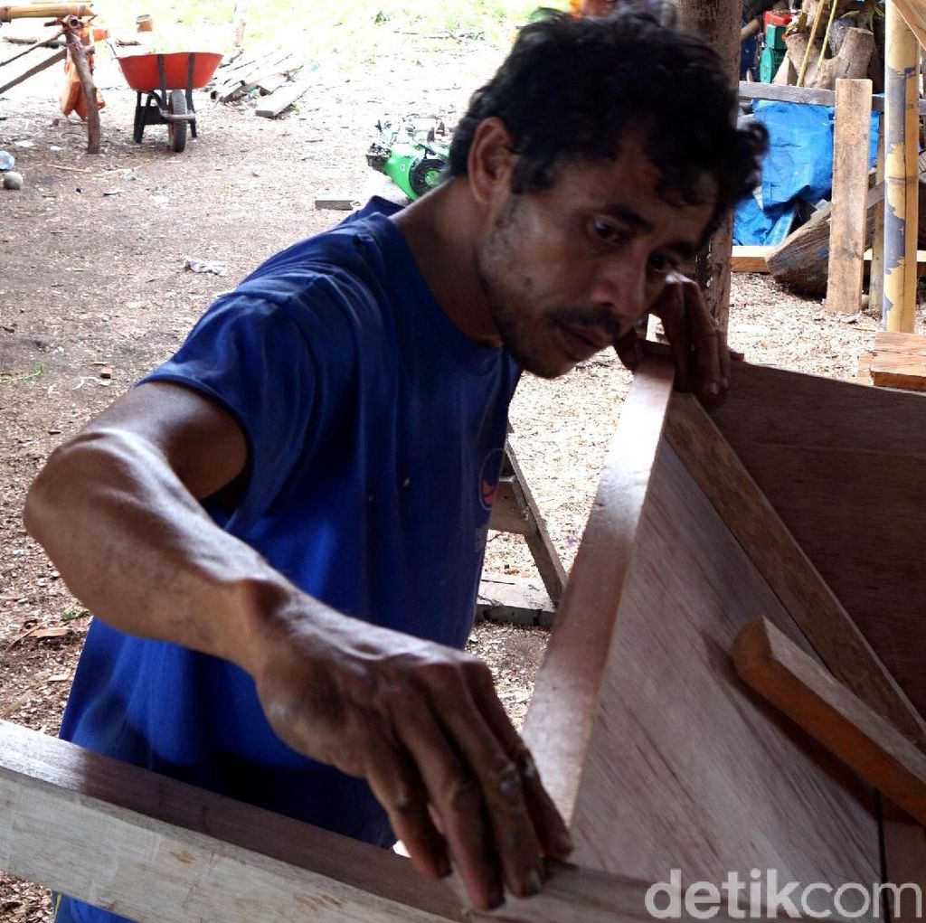 Foto: Orang Sangir, Ahli Membuat Kapal dari Sulawesi Utara