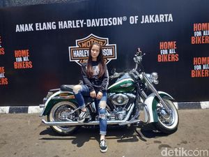 Sharran, Lady Bikers Muda Penjinak Harley-Davidson