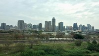 Pemandangan dari dalam gerbong kereta (Kurnia/detikTravel)  
