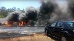 Ratusan Mobil Terbakar karena Rokok