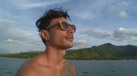 Vincent Verhaag untuk pertama kalinya bertualang ke Gili Kedis. (My Trip My Adventure)