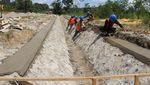 Mulusnya Jalan Perbatasan RI-Malaysia di Kalimantan