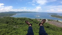 Pemandangan terhampar sambil naik paralayang (My Trip My Adventure)
