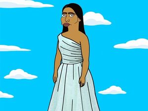 Usai Tampil di Oscar, Yalitza Aparicio Diubah Seperti The Simpsons