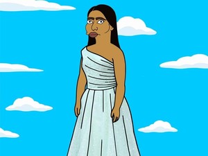 Usai Tampil di Oscar, Yalitza Aparicio Diubah Seperti The Simpsons