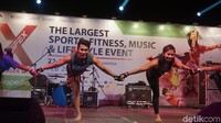 Manfaat Piloxing mampu bakar kalori, memperkuat massa otot, challenge your heart by cardio, jelas Andien, salah satu instruktur Piloxing dari Malaysia. (Foto: Khadijah Nur Azizah/detikHealth) 