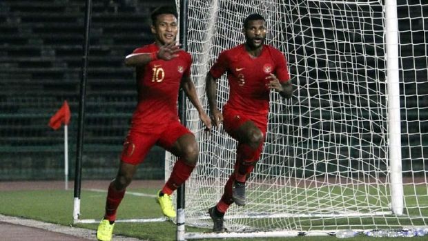 Osvaldo Haay penentu kemenangan Timnas Indonesia U-22 di final Piala AFF 2019.