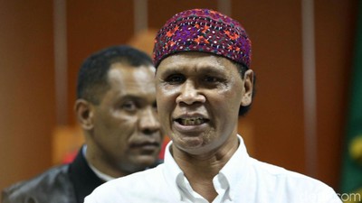 Ekspresi Hercules saat Dituntut 3 Tahun Penjara