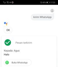 Cara Mengirim Pesan WhatsApp Tanpa Mengetik