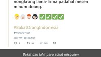 Hayoo ngaku siapa yang betah nongkrong lama di restoran padahal cuma pesan minum? Ini biasanya mahasiswa yang sedang mengerjakan setumpuk tugas. Foto: Twitter