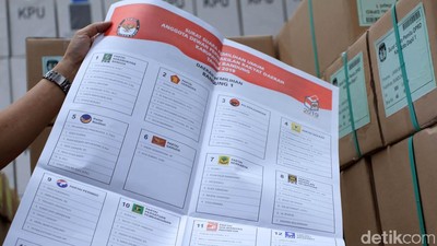 KPU Kabupaten Bandung Cek Surat Suara Pemilu 2019