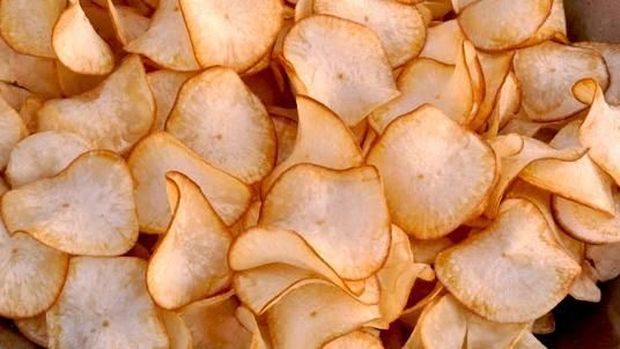 cara membuat keripik singkong