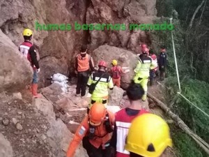 Penampakan Tambang Emas Ilegal di Sulawesi Utara yang Longsor