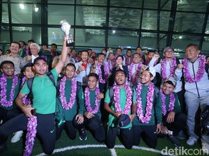 Timnas U-22 Diarak ke Istana Negara Pagi Ini