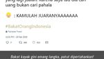 Cuitan Lucu Netizen Soal Bakat Makan Orang Indonesia
