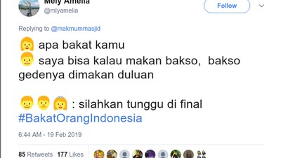 Cuitan Lucu Netizen Soal Bakat Makan Orang Indonesia