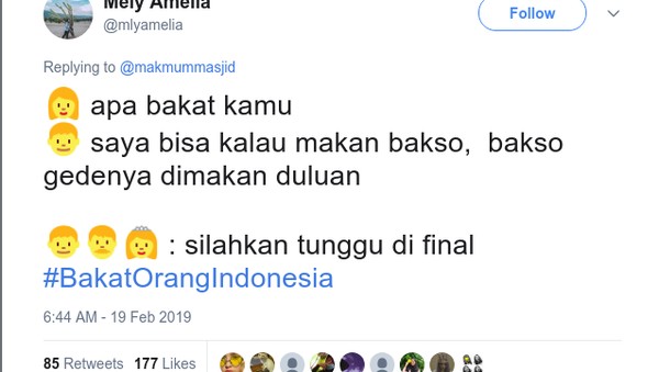 Cuitan Lucu Netizen Soal Bakat Makan Orang Indonesia