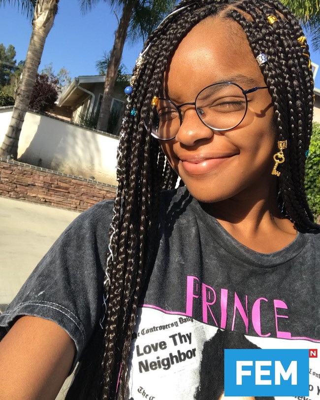 Dalam film Little, Marsai Martin pun akan jadi salah satu pemain utamanya. Ia juga akan bermain dengan aktris-aktris kenamaan lain, seperti Issa Rae dan Regina Hall. Foto: Instagram @marsaimartin