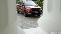 Wuling Almaz diluncurkan di Tribrata, Jakarta, Rabu (27/2/2019).