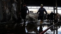 Pemeliharaan jalanan setempat dan jalur kereta api disebut sangat buruk. Badan statistik nasional Mesir mencatat setidaknya terjadi 1.793 kecelakaan kereta sepanjang tahun 2017. REUTERS/Amr Abdallah Dalsh.