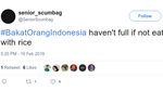 Cuitan Lucu Netizen Soal Bakat Makan Orang Indonesia