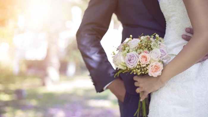 ilustrasi pengantin baru