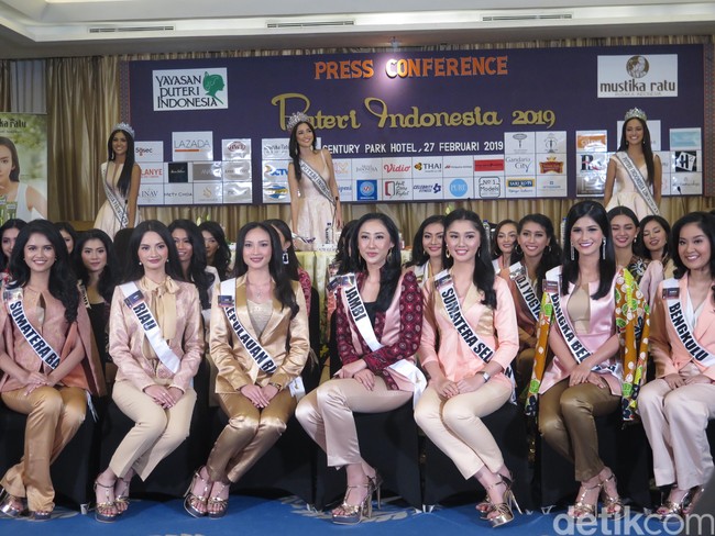 Ajang tahunan kontes kecantikan Pemilihan Puteri Indonesia 2019 kembali digelar. Para finalis Puteri Indonesia 2019 yang mewakili 34 provinsi kini telah berada di Jakarta untuk berkompetisi. Foto: Anggi/Wolipop