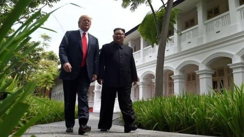 Bertemu Kim Jong-Un, Akankah Trump Umumkan Akhiri Perang Korea? Bertemu Kim Jong-Un, Akankah Trump Umumkan Akhiri Perang Korea?