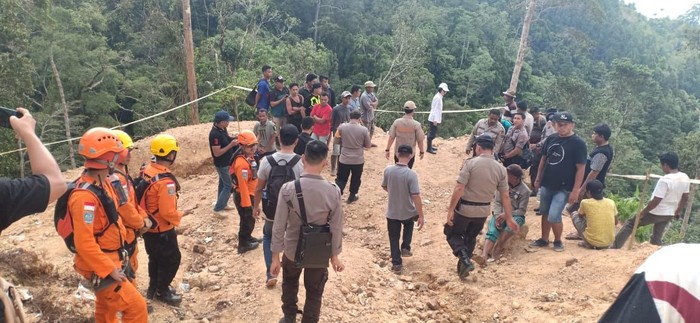 Evakuasi Korban Longsor Tambang Emas Di Bolmong Dilanjutkan