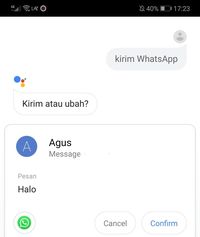 Cara Mengirim Pesan WhatsApp Tanpa Mengetik