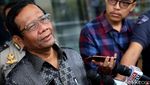 Gaya Mahfud MD Saat Sambangi Kantor KPK