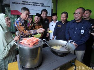 Bak Koki, Jonan Jajal Goreng Tahu Pakai Gas Bumi