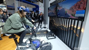 MWC 2019 mengambil tema Intelligent Connectivity. Yang merupakan kombinasi dari fleksibilitas, 5G, Internet of Things (IoT), artificial intelligence (AI) dan big data.  (Foto: detikINET/Adi Fida Rahman)