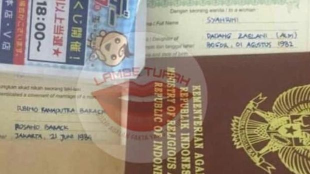 Di Buku Nikah Tertulis Nama Syahrini, Sudah Ganti Nama?