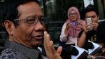 Gaya Mahfud MD Saat Sambangi Kantor KPK