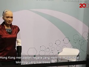 Berbincang dan Curhat dengan Robot Cerdas Sophia