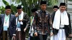 Gaya Jokowi Saat Temui Ulama se-Jawa Barat di Istana Negara