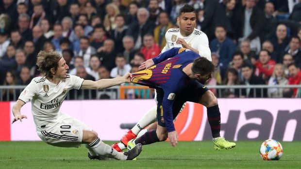 Lionel Messi 'Menghilang' Saat Barcelona Cukur Real Madrid