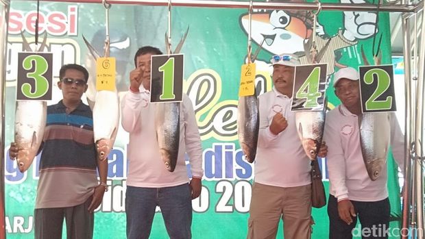 Bandeng-bandeng juarai Festival Sidoarjo/